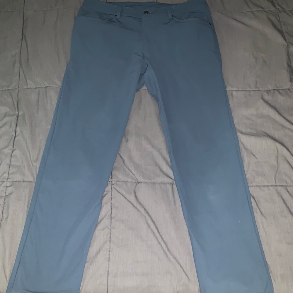Light Blue Lululemon ABC Pant, 36 Length, 36 Width